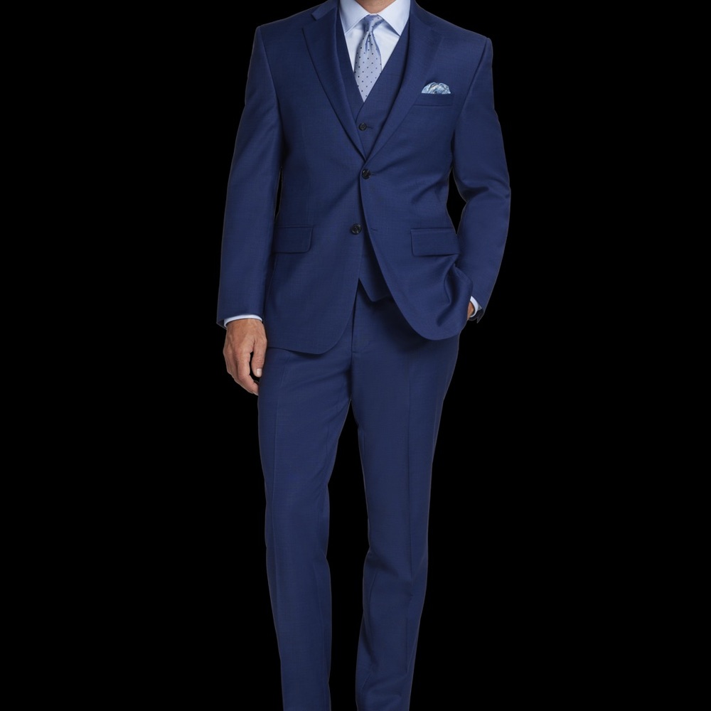 Joseph Abboud Blue Suit. 40R jacket. 34/32 pants